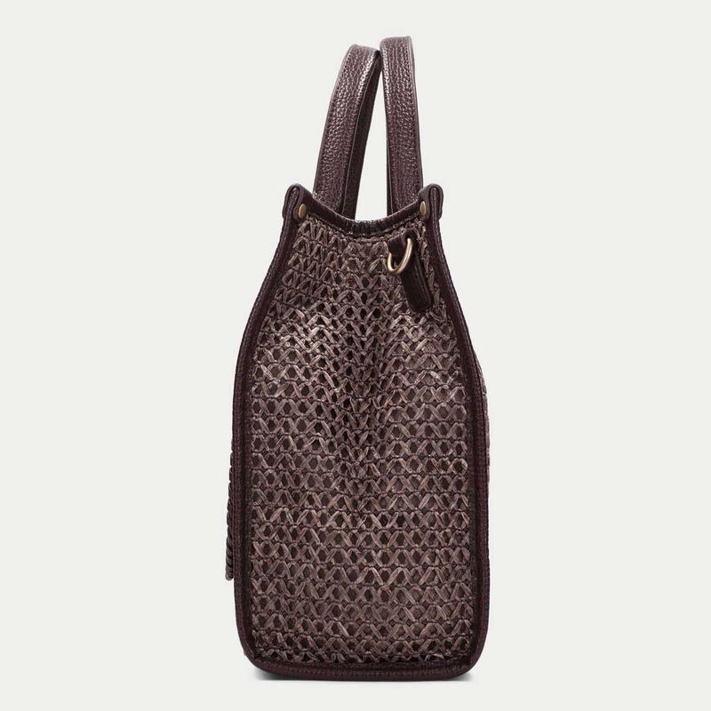 Hispanitas Bolsos Marrakech Raffia Shopper Bag image number 3