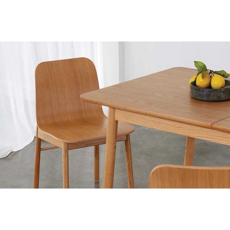 Citt&agrave; Radial Extendable Table Oak 150cm(190cm)x80cmx73cmh image number 3