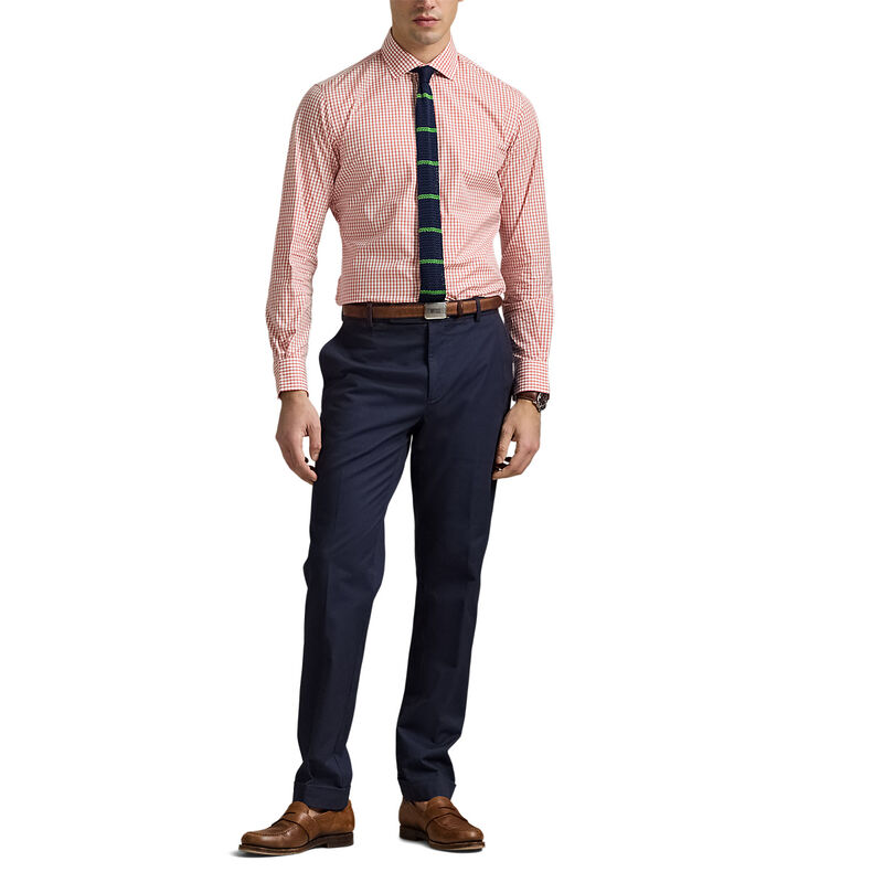 Polo Ralph Lauren Custom Fit Tattersall Poplin Shirt image number 3