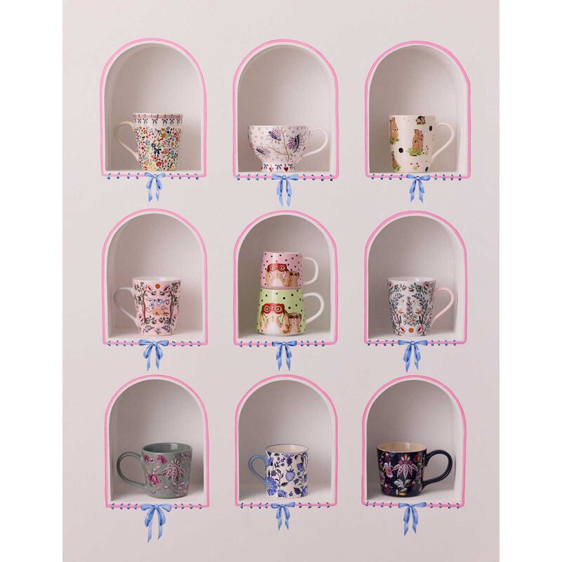 Cath Kidston Meerkats Pink Mini Billie Mug image number 2