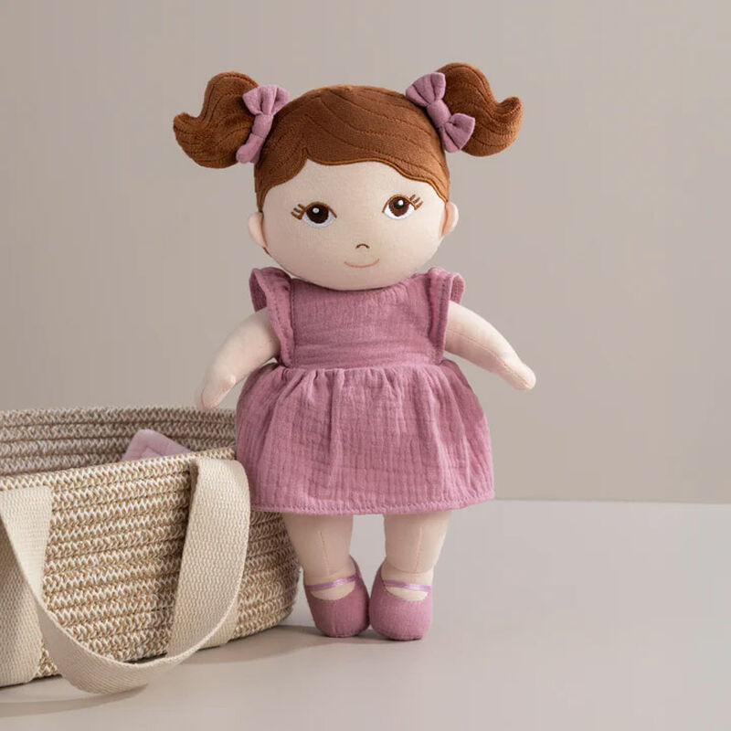 Living Textiles My First Doll - Violet image number 3