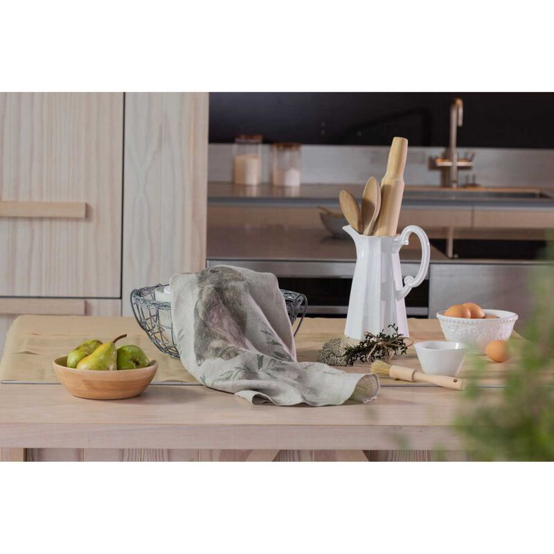 Wallace Cotton Cottontail Linen Tea Towel image number 2
