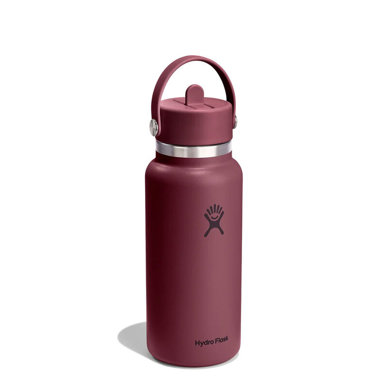 Hydro Flask 32oz (946ml) Wide Mouth With Flex Straw Cap Bottle image number 1