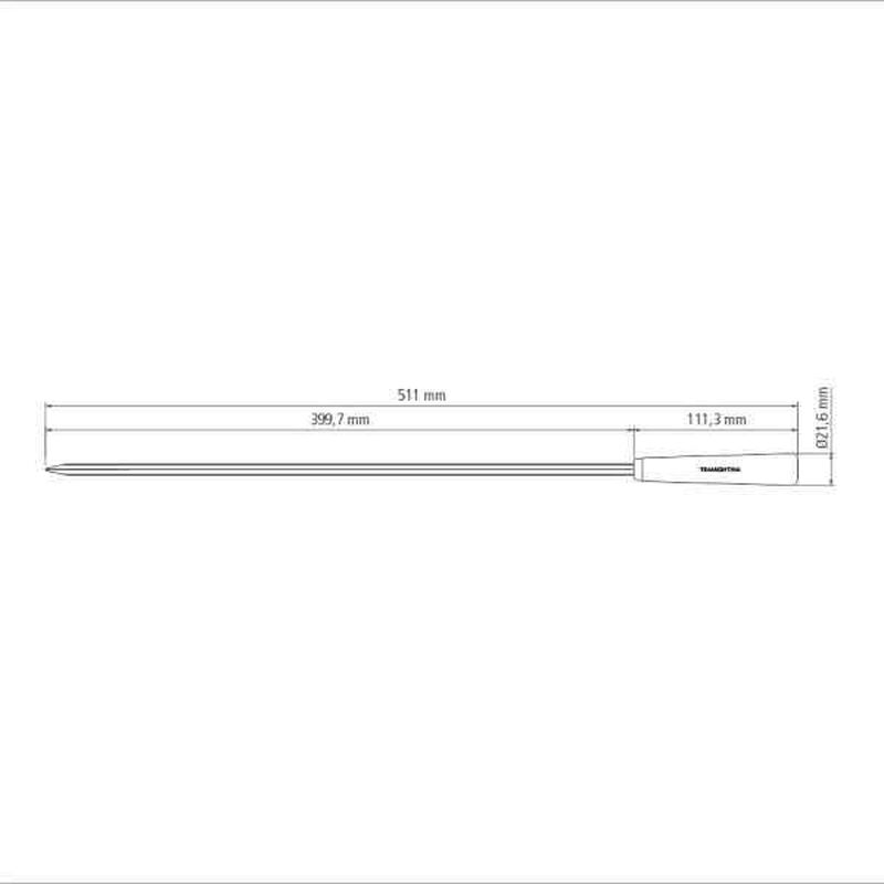 Tramontina Churrasco Skewer 50cm 6 Piece Set image number 2