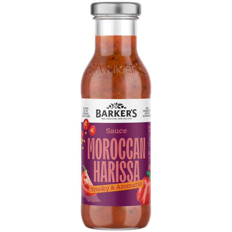 Barker's Moroccan Harissa Sauce 290g image number 0