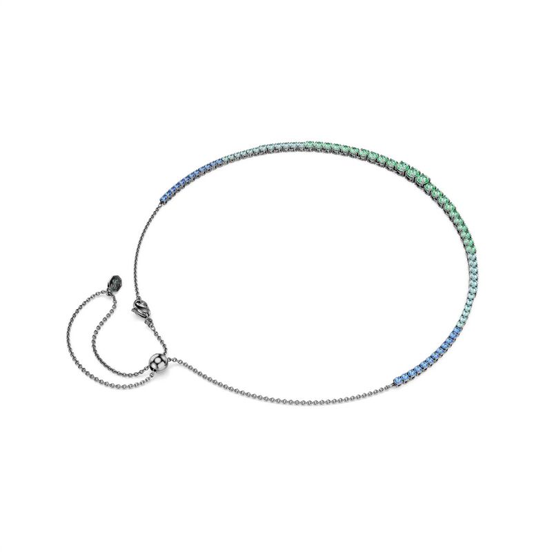 Swarovski Matrix Tennis Necklace image number 3