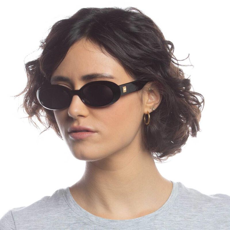 Le Specs Work It! Black Sunglasses image number 2