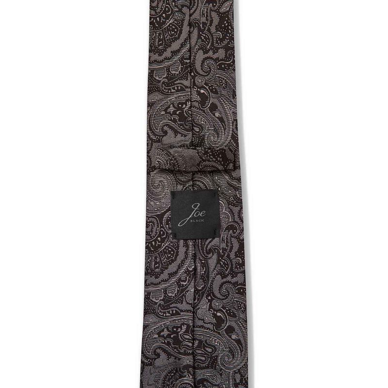 Joe Black Jb Tonal Paisley 7.5Cm Tie image number 5