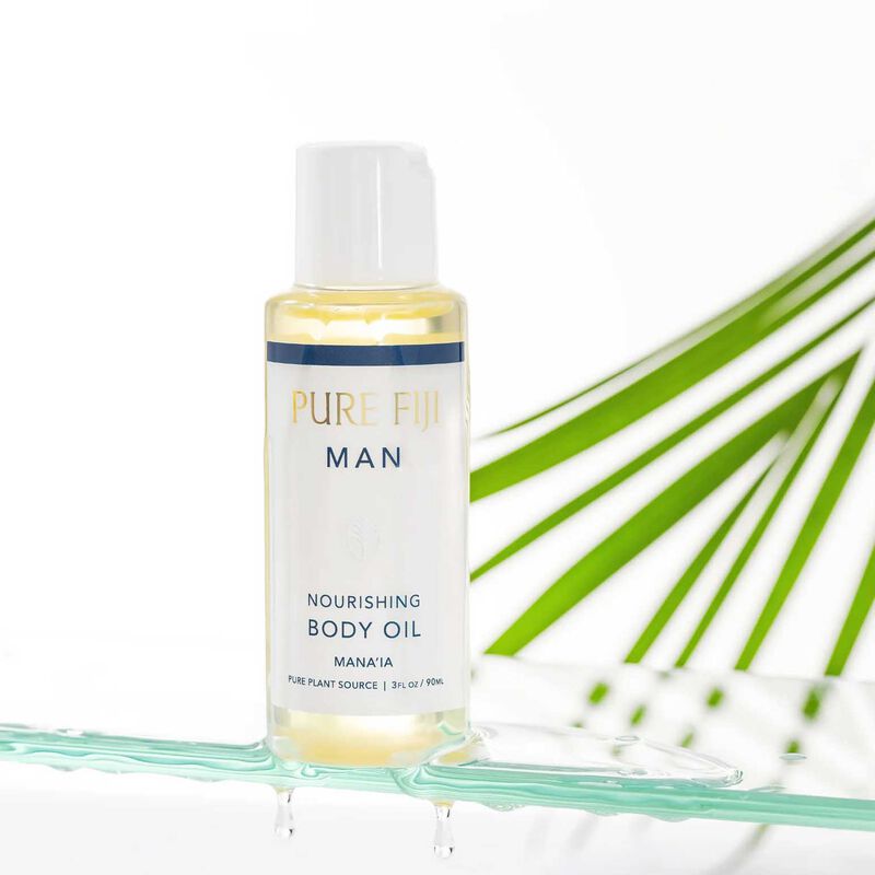 Pure Fiji MAN Body Oil 90ml - Mana'ia image number 1
