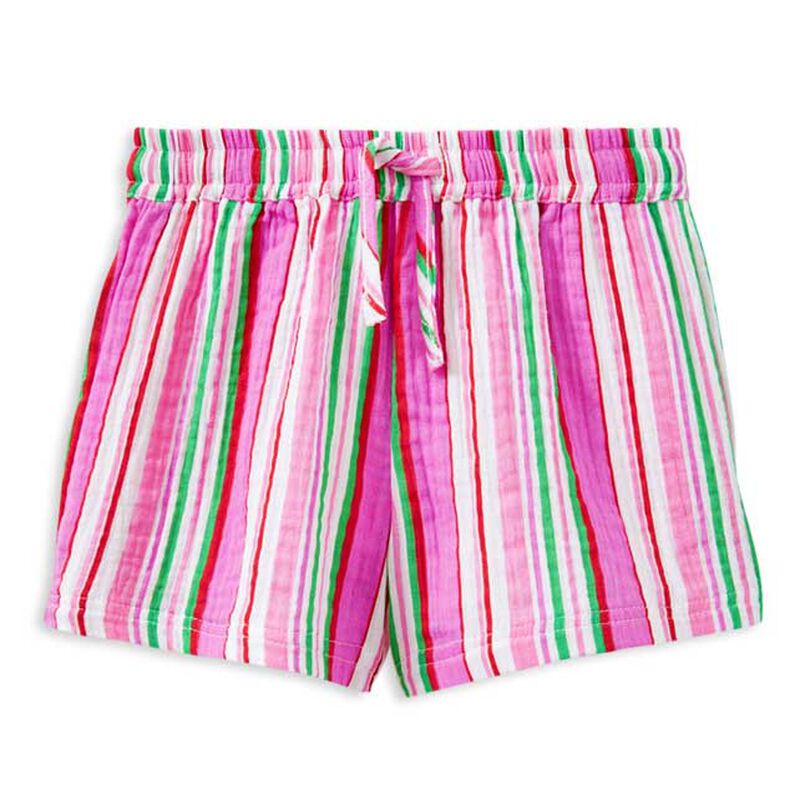 Milky Crinkle Stripe Short image number 0