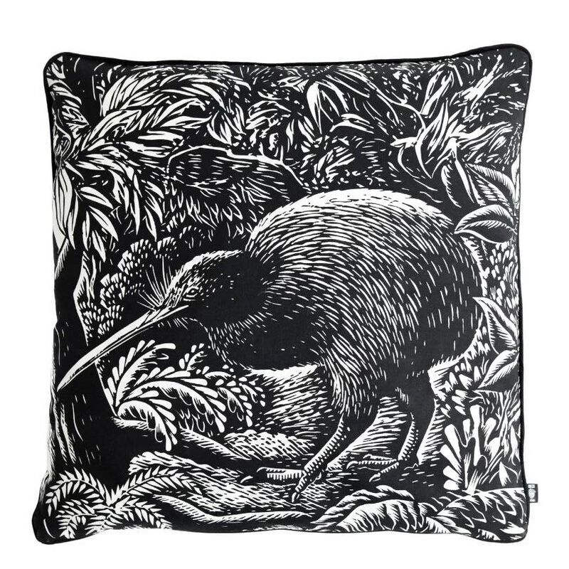 E Mervyn Taylor Kiwi Cushion Cover image number 0