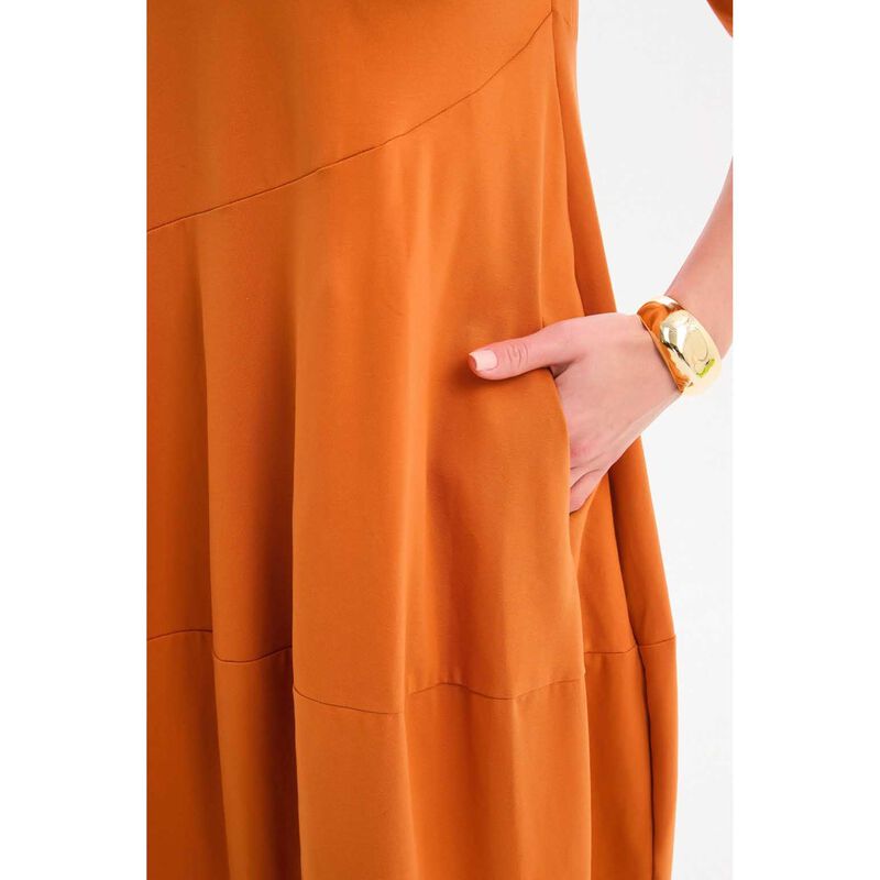 TIRELLI Diagonal Seam Winter Dress image number 2