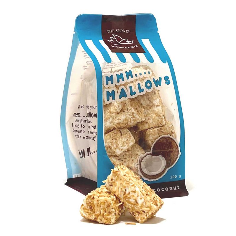Nougat Limar Toasted Coconut Marshmallows 200g image number 0