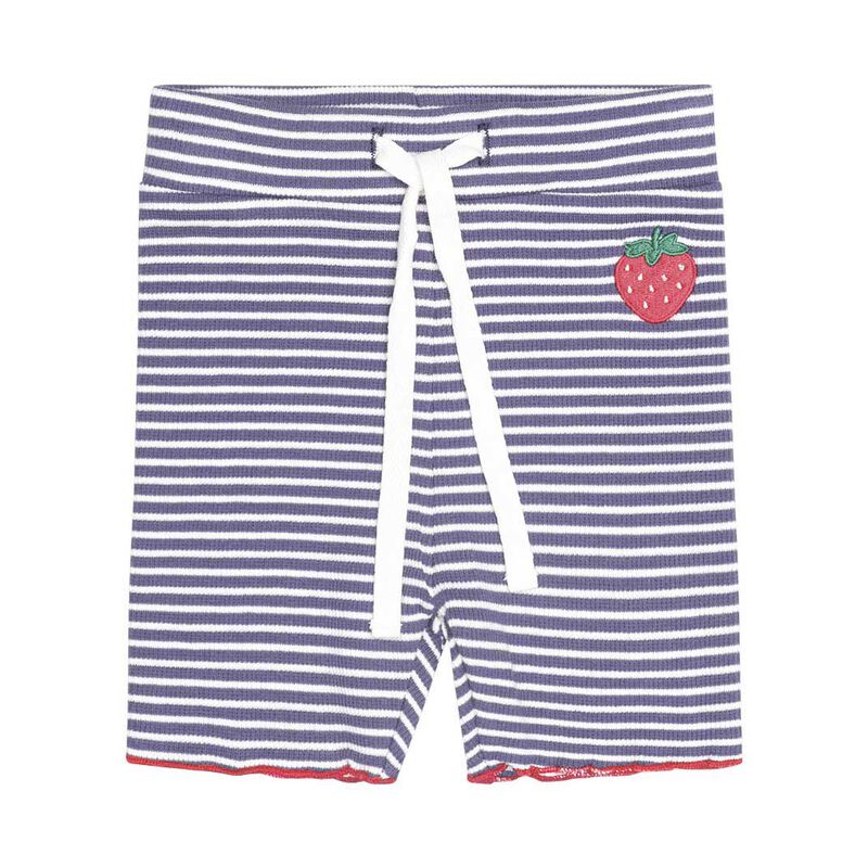 Huxbaby Ink Stripe Rib Bike Short 3-5Y image number 0