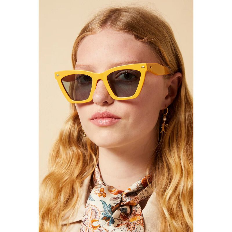 Karen Walker Spellbound Marigold Sunglasses image number 3