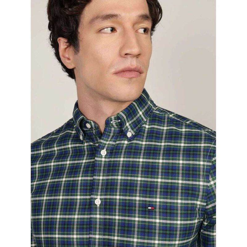 Tommy Hilfiger Oxford Lumber Plaid Sf Shirt image number 2