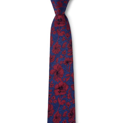 Cambridge Large Floral 7.5cm Tie
