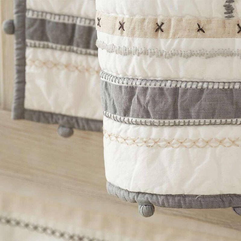 Pottery Barn Kids Rowan Crib Skirt Cribskirt image number 1