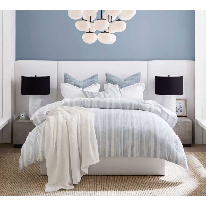 Pottery Barn Hawthorn Striped Cotton Shams image number 1