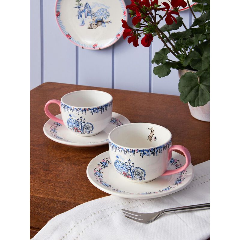 Cath Kidston London Tea Cup & Saucer image number 3