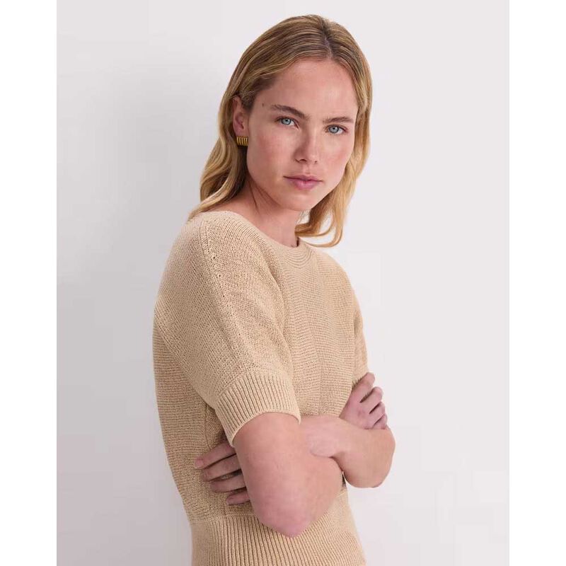 Sportscraft Josie Tape Yarn Batwing Tee image number 2