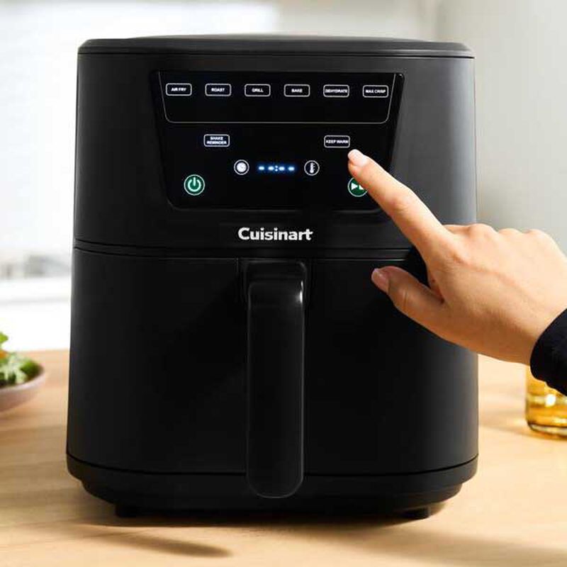 CSN Slim Air Fryer Black 7.6L image number 3