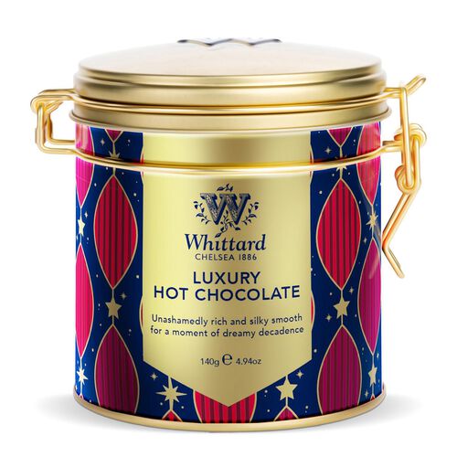 Whittard Of Chelsea Christmas 2025 Luxury Hot Chocolate Clip Tin 140g
