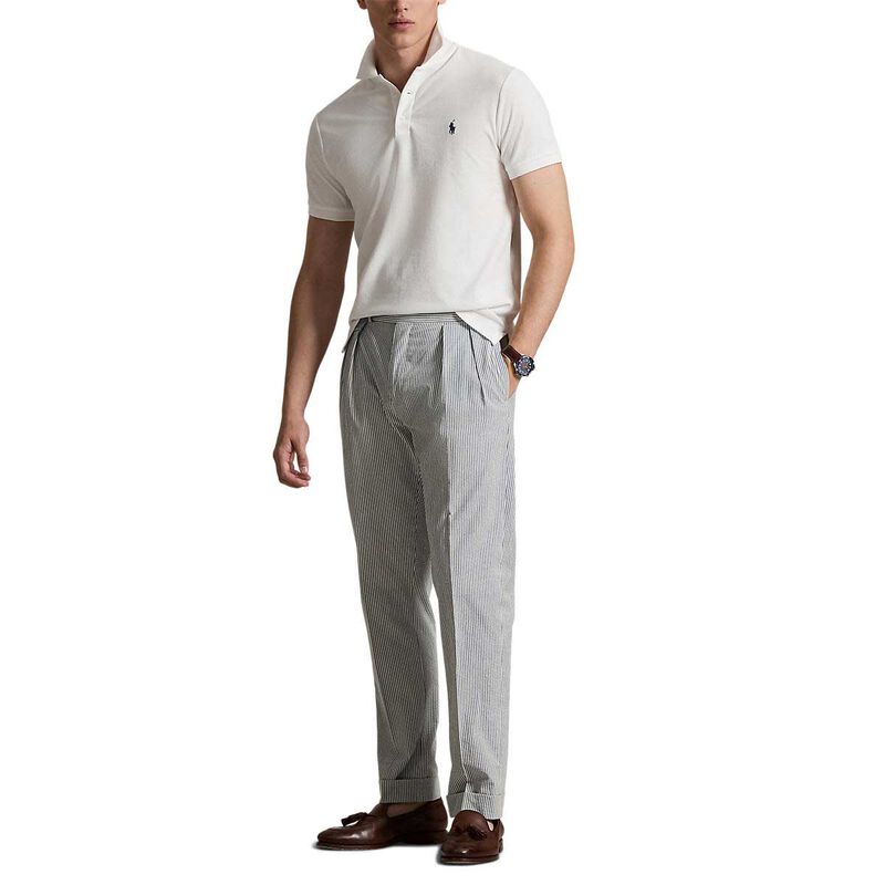 Polo Ralph Lauren Custom Slim Fit Honeycomb-Mesh Polo image number 3
