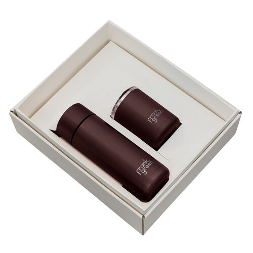 frank green Gift Set - 12oz/20oz Chocolate