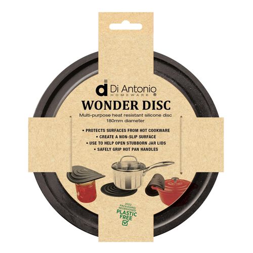 Di Antonio Silicone Pot Stand Black 180mm