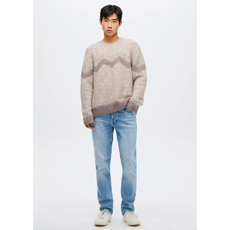 Neuw Intarsia Zig Zag Crew image number 3