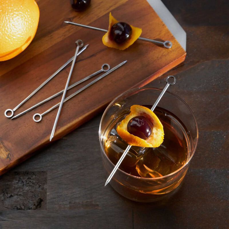 Viski Professional Stainless Steel Cocktail Pick Set image number 3
