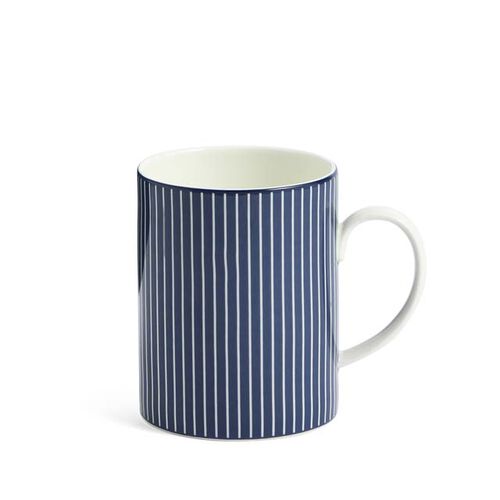 Wedgwood Gio Mug 35ml Pinstripe Blue
