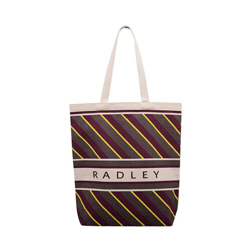 Radley Diagonal Stripe Extra Large Open Top Tote