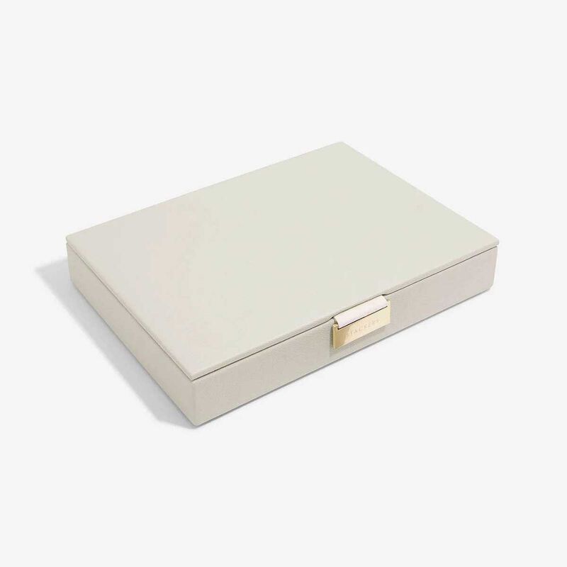 Stackers Classic Lidded Charm Box Oatmeal image number 1