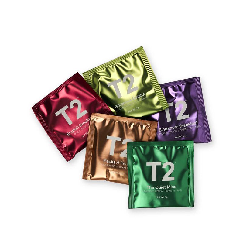 T2 An Assortment for Adventurers 20 Tea Bag Tin image number 2