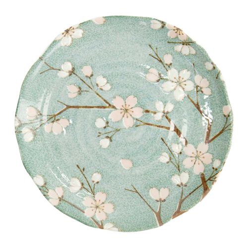 Tokyo Design Studio Fujisakura Plate 16.5x2cm Green