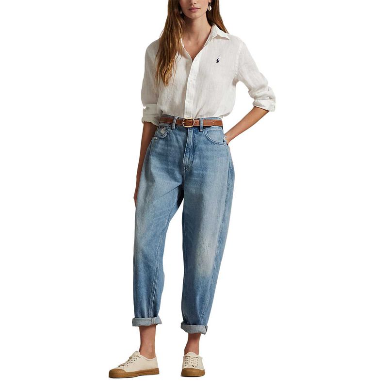 Polo Ralph Lauren Classic Long Sleeve Button Front Shirt image number 3