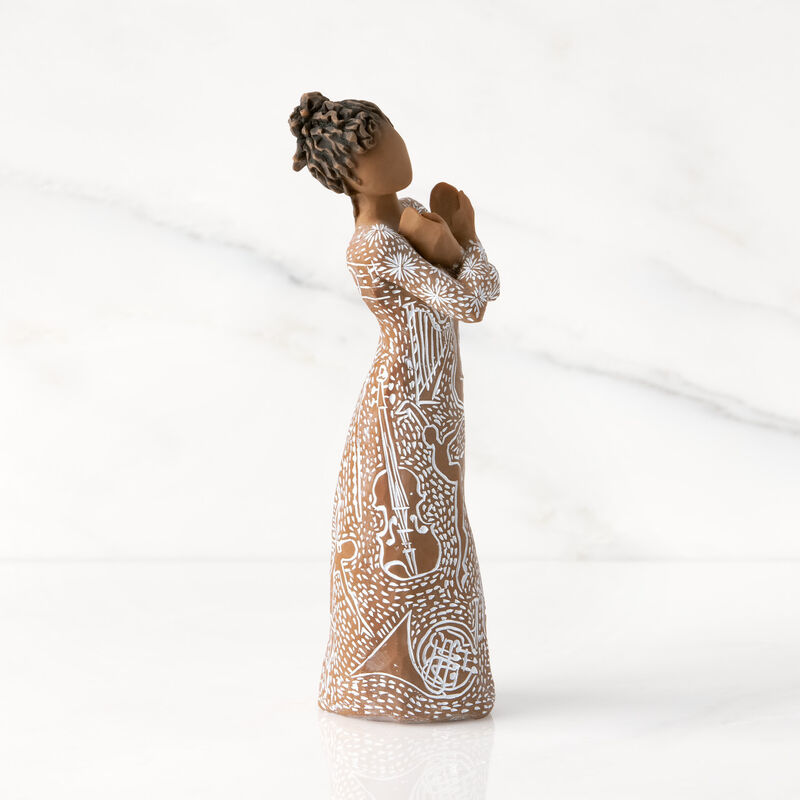 Willow Tree Music Speaks Dark - 18cm image number 2