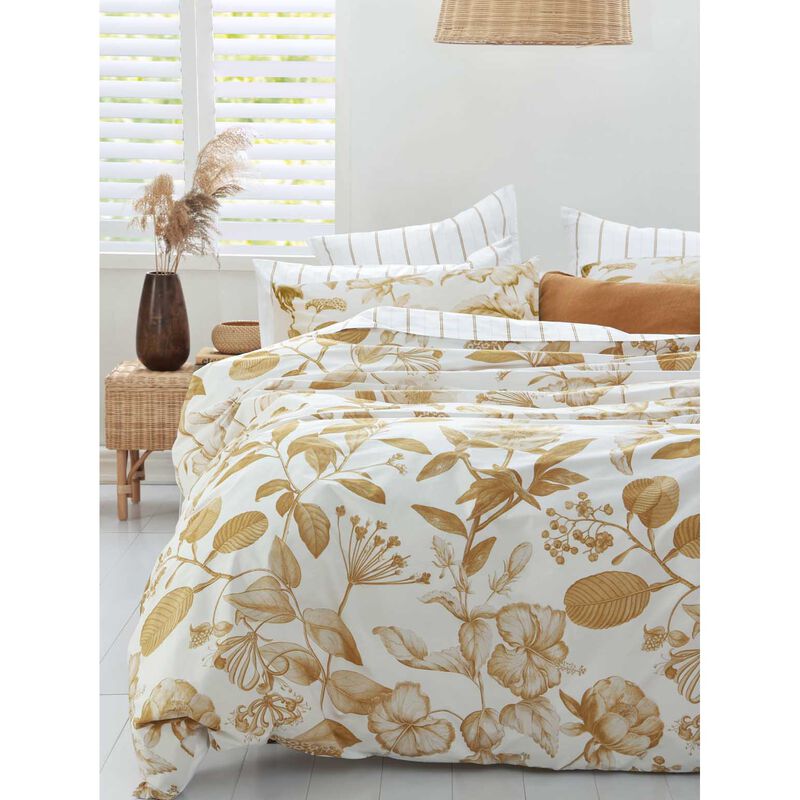 MM Linen Botanical Duvet Set image number 4