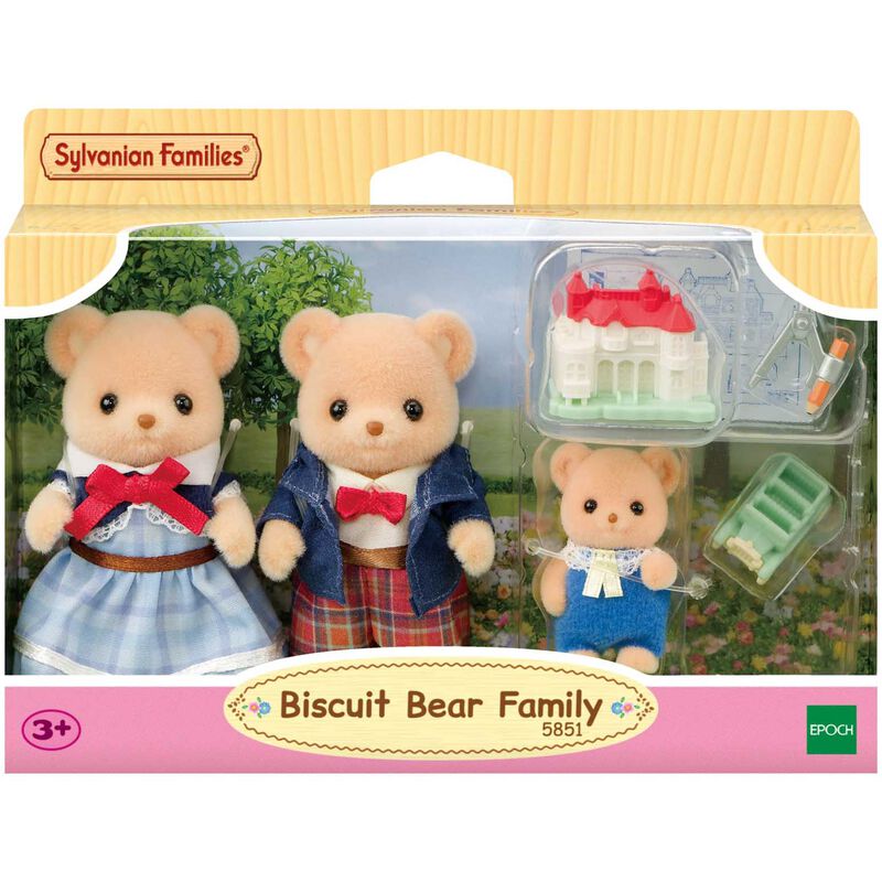 Sylvanian Families Biscuit Bear Family image number 0