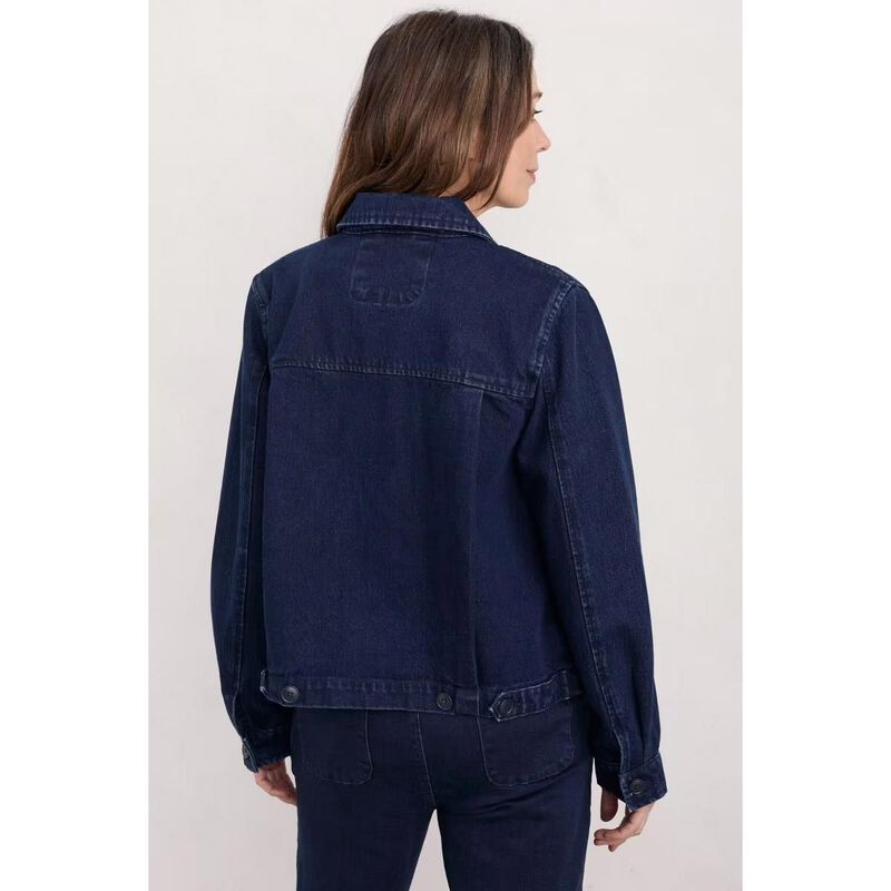Seasalt Cornwall Ballad Jacket Marine Overdye High Twist image number 1