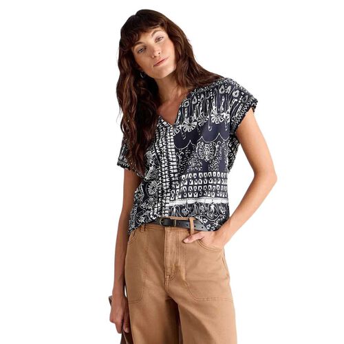 White Stuff Nelly Notch Neck Tee