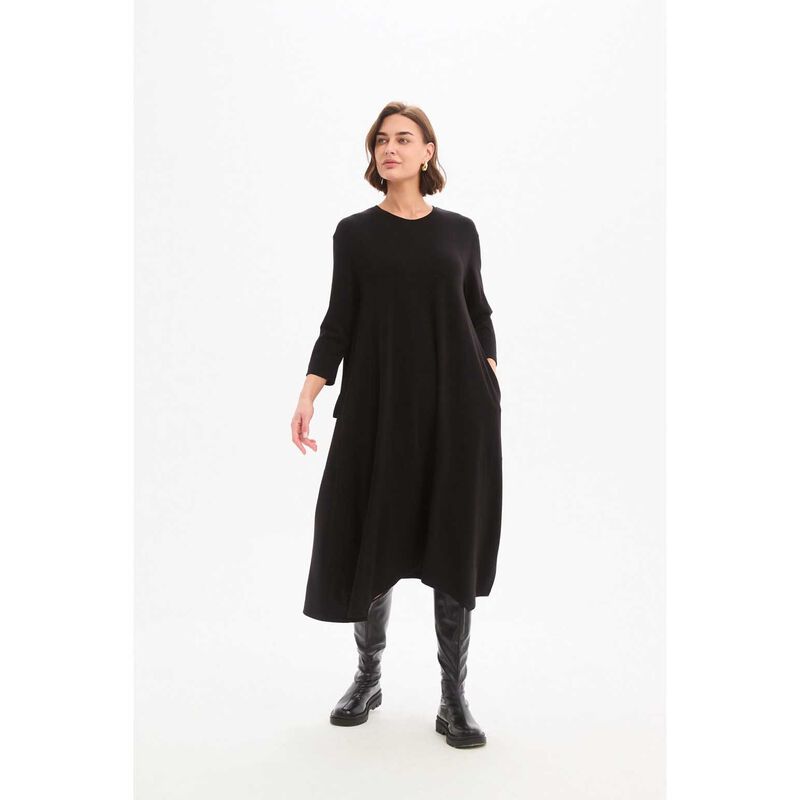 TIRELLI Overlay Panel Knit Dress image number 3