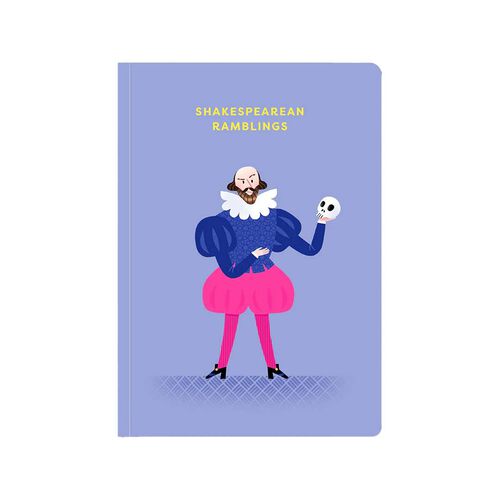 Oh Deer Shakespeare A5 Soft Cover Notebook