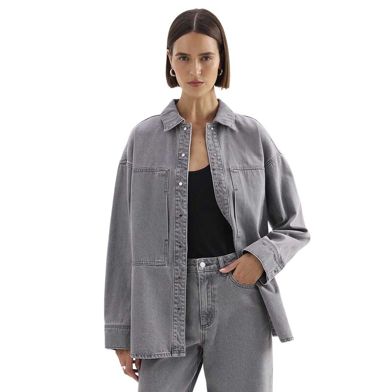 Nude Lucy Calvi Denim Shacket image number 0