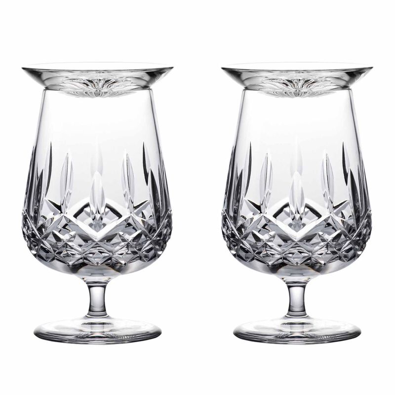 Waterford Connoisseur Lismore Rum Snifter & Tasting Cap 8oz Set of 2 image number 0