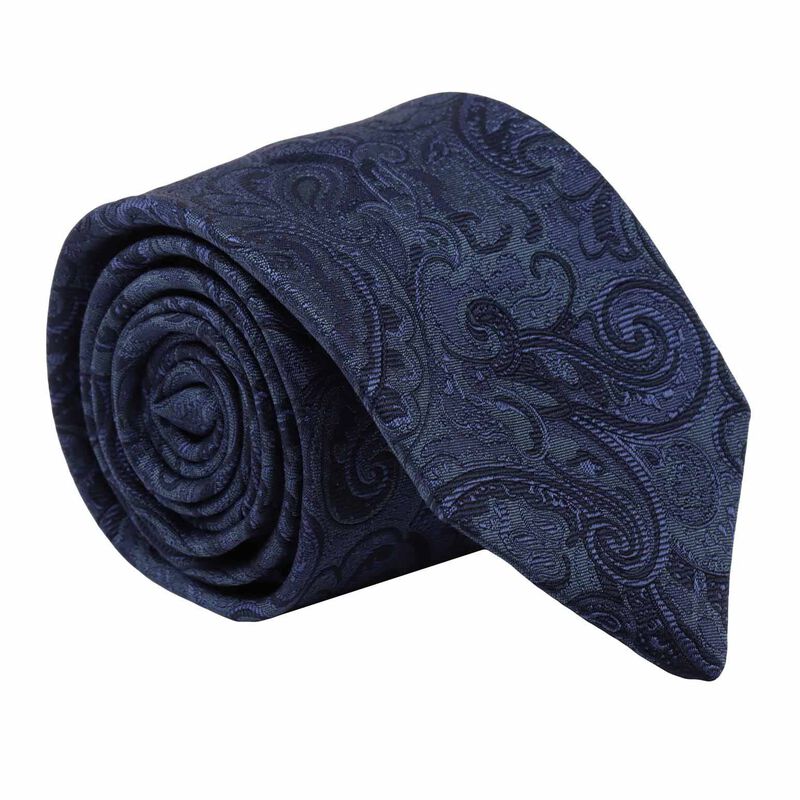 Joe Black Tonal Paisley Tie image number 5