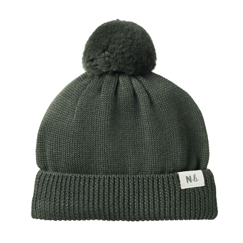 Nature Baby Alpine Pom Pom Beanie 3-4Y image number 0