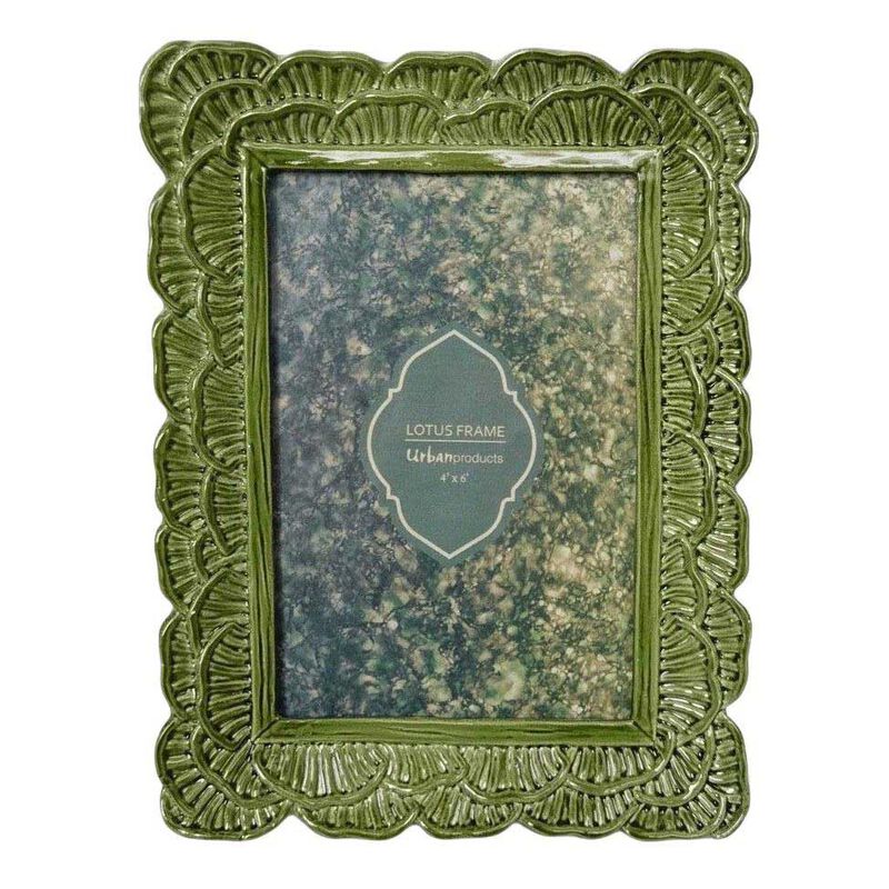 Urban Products Lotus Frame Green 4x6 image number 0